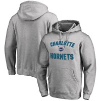 Толстовка Charlotte Hornets Ash Victory Arch