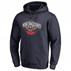Толстовка с капюшоном New Orleans Pelicans Primary Logo - Navy