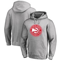 Толстовка Atlanta Hawks Heather Gray Primary Logo