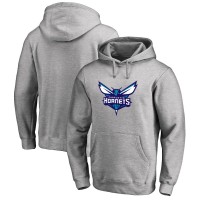 Толстовка Charlotte Hornets Heather Gray Primary Logo