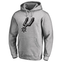 Толстовка San Antonio Spurs Heather Gray Primary Logo