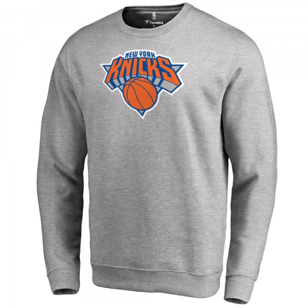 Кофта New York Knicks Primary Logo - Heathered Gray