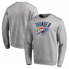 Кофта Oklahoma City Thunder Heathered Gray Primary Logo