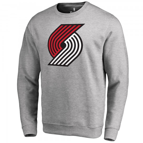 Кофта Portland Trail Blazers Primary Logo - Heathered Gray