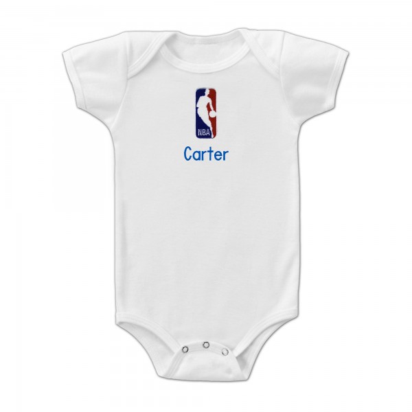 Малышам Logo Gear White Personalized Bodysuit