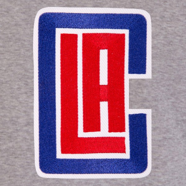 Куртка LA Clippers JH Design Two-Tone Reversible Fleece - Red/Gray