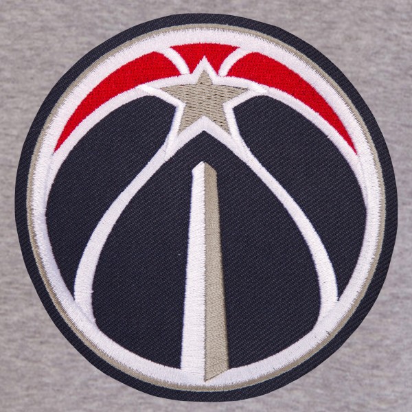 Куртка двусторонняя флисовая Washington Wizards JH Design Two-Tone - Navy/Gray