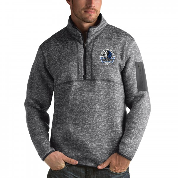 Кофта Dallas Mavericks Antigua Fortune - Heathered Black