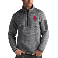 Кофта Houston Rockets Antigua Fortune - Heathered Black