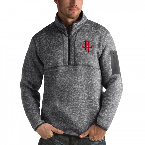Кофта Houston Rockets Antigua Fortune - Heathered Black