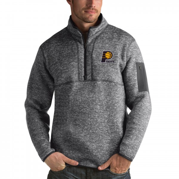 Кофта Indiana Pacers Antigua Fortune - Heathered Black