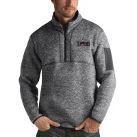 Кофта LA Clippers Antigua Fortune - Heathered Black