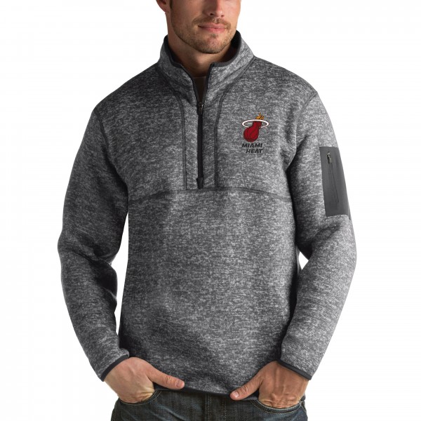 Кофта Miami Heat Antigua Fortune - Heathered Black