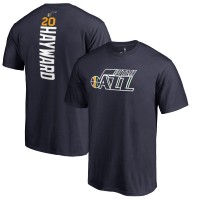 Именная футболка Gordon Hayward Utah Jazz Backer - Navy