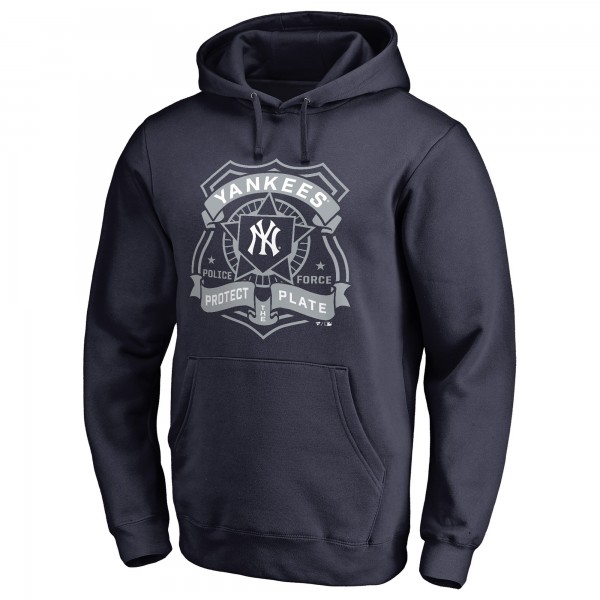 Толстовка New York Yankees Navy Police Badge