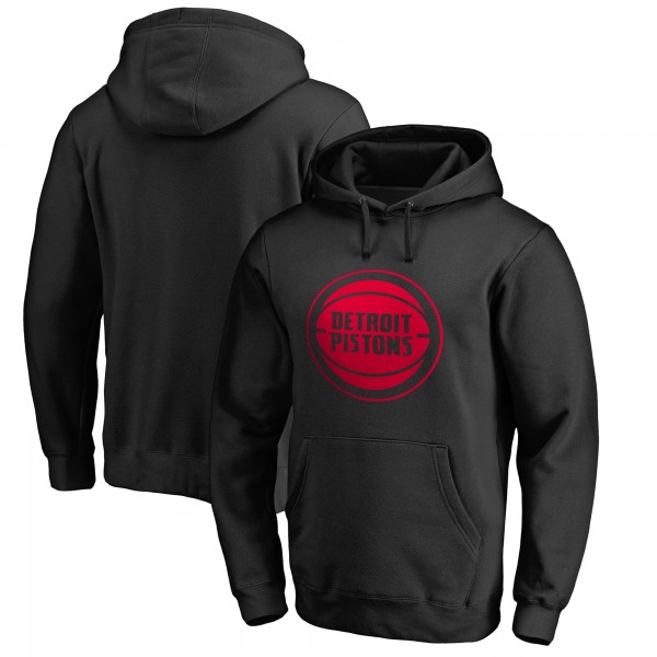 Detroit Pistons Black Taylor Pullover Hoodie