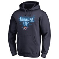 Толстовка Oklahoma City Thunder Navy Hometown Collection Thunder Up