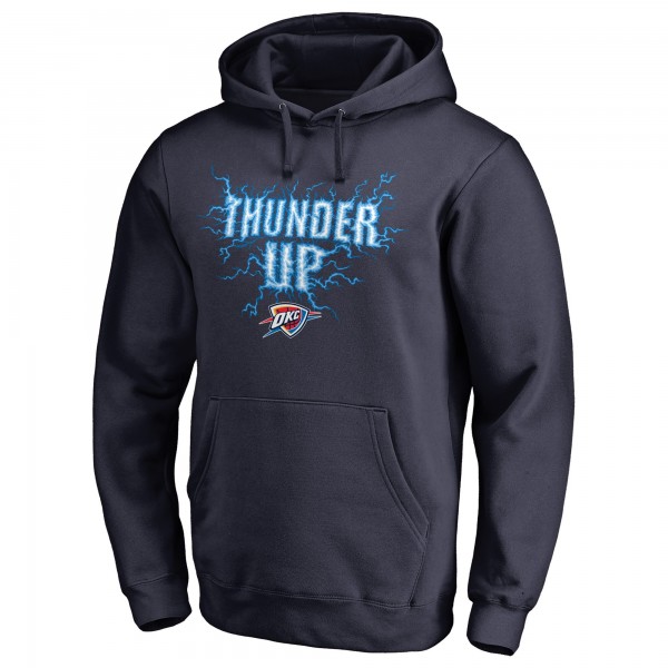 Толстовка Oklahoma City Thunder Navy Hometown Collection Thunder Up