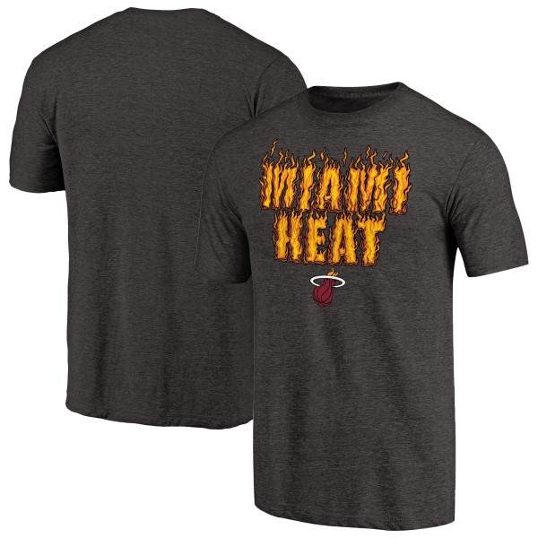 Футболка Miami Heat Black Hometown Collection En Fuego Tri-Blend