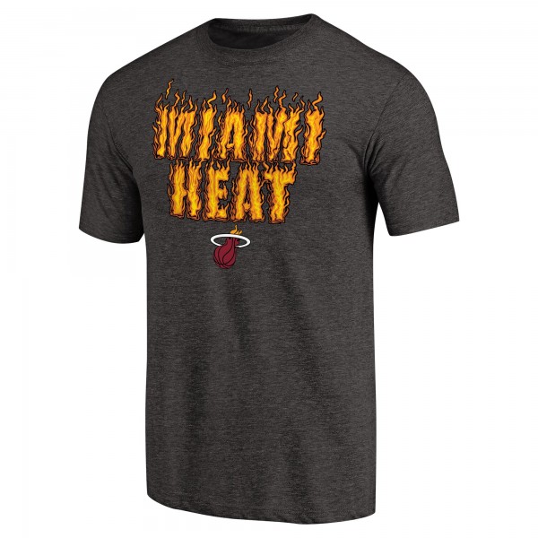 Футболка Miami Heat Black Hometown Collection En Fuego Tri-Blend