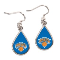 Серьги New York Knicks WinCraft Tear Drop Dangle