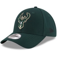 Бейсболка Milwaukee Bucks New Era Official Team Color 9FORTY - Hunter Green