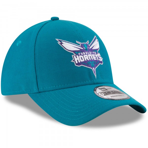 Бейсболка Charlotte Hornets New Era Teal Official Team Color 9FORTY