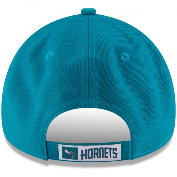 Бейсболка Charlotte Hornets New Era Teal Official Team Color 9FORTY