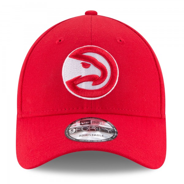 Бейсболка Atlanta Hawks New Era Official Team Color 9FORTY - Red