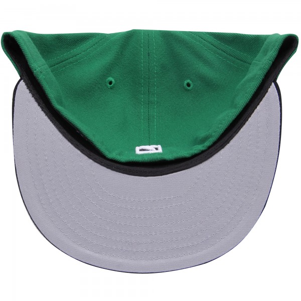 Бейсболка Boston Celtics New Era Official Team Color 2Tone 59FIFTY - Green/Black