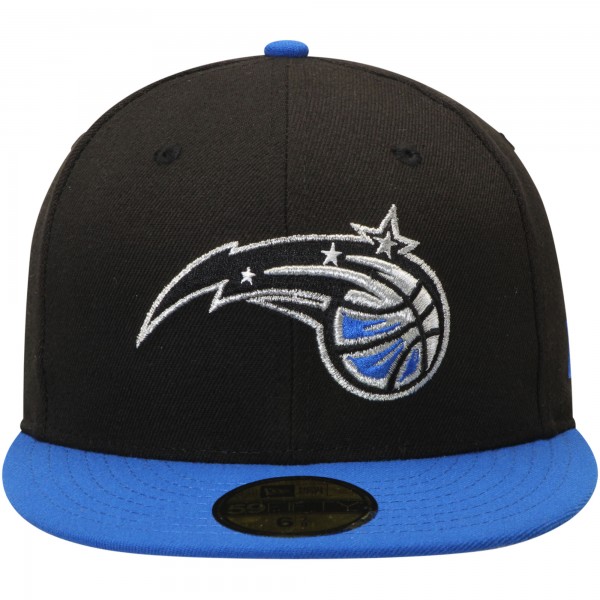 Бейсболка Orlando Magic New Era Official Team Color 2Tone 59FIFTY - Black/Blue