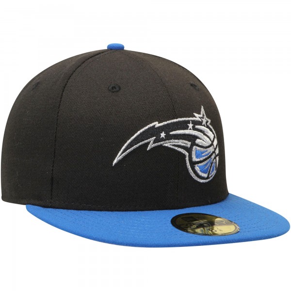 Бейсболка Orlando Magic New Era Official Team Color 2Tone 59FIFTY - Black/Blue