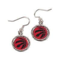 Серьги Toronto Raptors WinCraft Womens Round Dangle