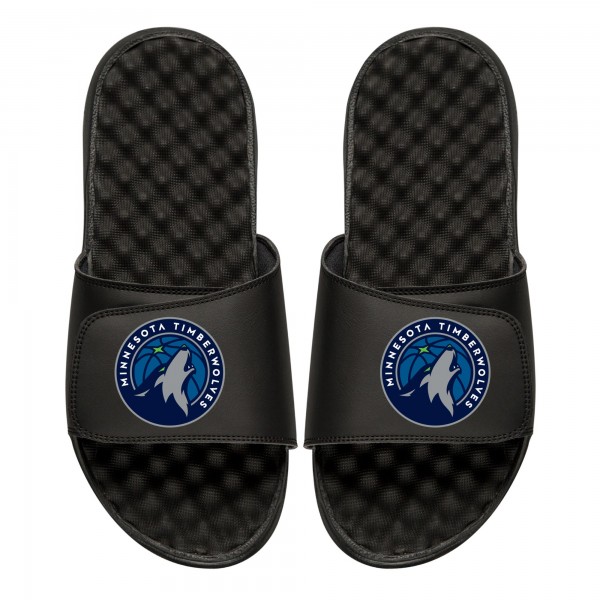 Детские шлепки Minnesota Timberwolves Primary iSlide - Black