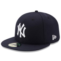Бейсболка New York Yankees New Era Navy Game Authentic Collection On-Field 59FIFTY