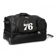 Спортивная сумка на колесах Philadelphia 76ers MOJO 27 2-Wheel Drop Bottom - Black