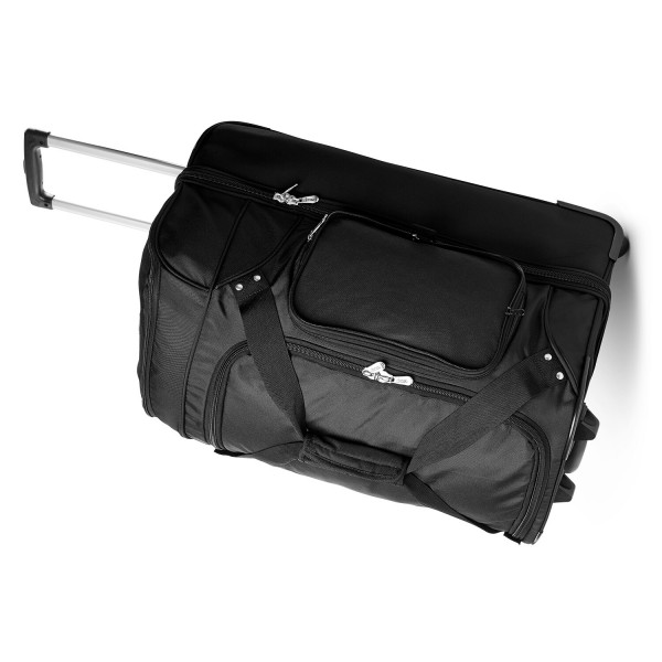 Спортивная сумка на колесах LA Clippers MOJO 27 2-Wheel Drop Bottom - Black