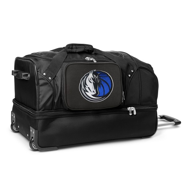 Спортивная сумка на колесах Dallas Mavericks MOJO 27 2-Wheel Drop Bottom - Black