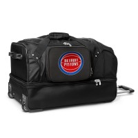 Спортивная сумка на колесах Detroit Pistons MOJO 27 2-Wheel Drop Bottom - Black