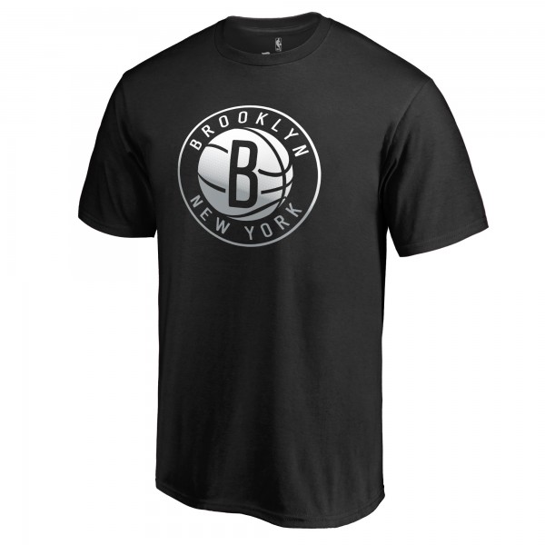 Футболка Brooklyn Nets Gradient Logo - Black