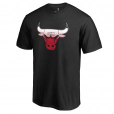Chicago Bulls Gradient Logo T-Shirt - Black