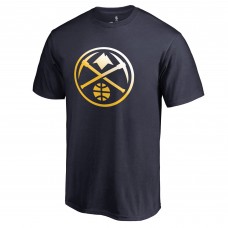 Denver Nuggets Navy Gradient Logo T-Shirt