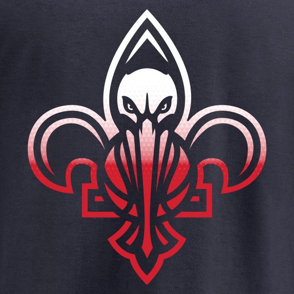 Футболка New Orleans Pelicans Gradient Logo - Navy