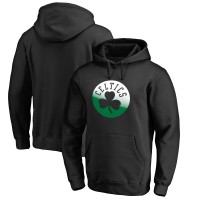 Boston Celtics Black Gradient Logo Pullover Hoodie