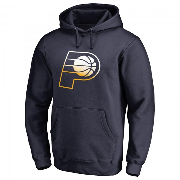 Толстовка с капюшоном Indiana Pacers Gradient Logo - Navy - фирменная одежда NBA