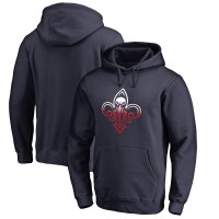 Толстовка с капюшоном New Orleans Pelicans Gradient Logo - Navy