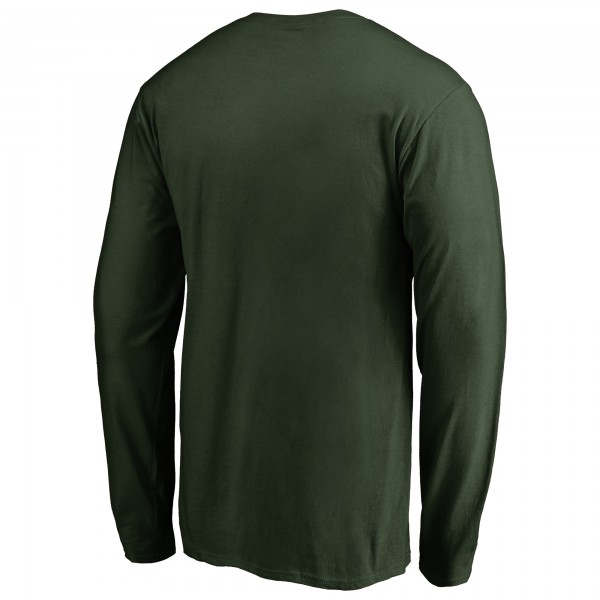 Футболка с длинным рукавом Milwaukee Bucks Gradient Logo - Green