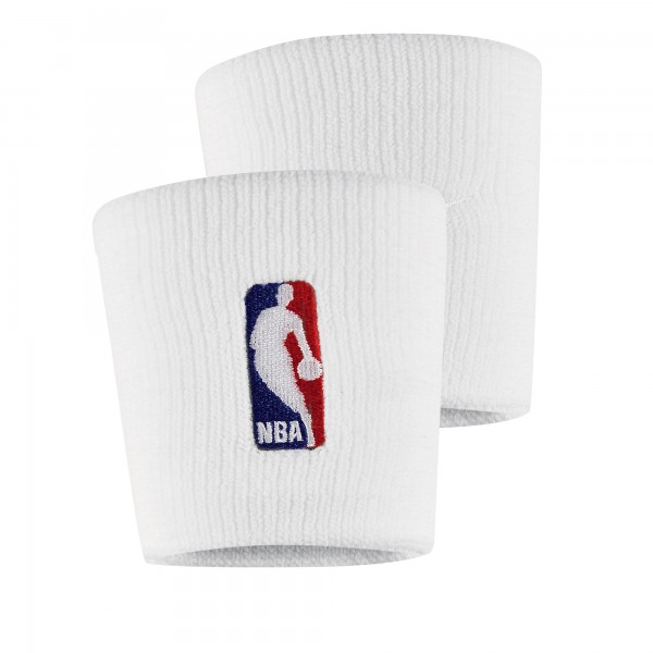 NBA Nike Wristbands - White