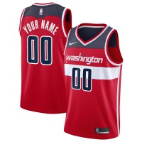 Игровая именная майка Washington Wizards Nike Swingman Red - Icon Edition