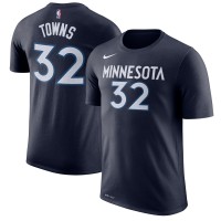 Футболка Karl-Anthony Towns Minnesota Timberwolves Nike Performance - Blue